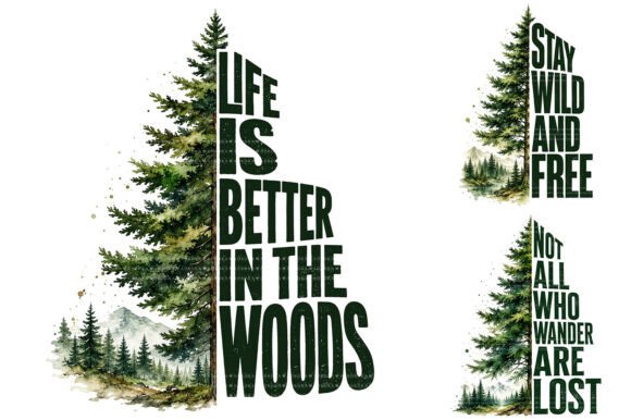 Download Forest Quote Sublimation Designs PNG - Premium Resources